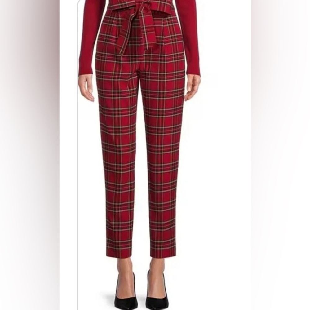 Antonio Melani Natalia Holiday Plaid Pants